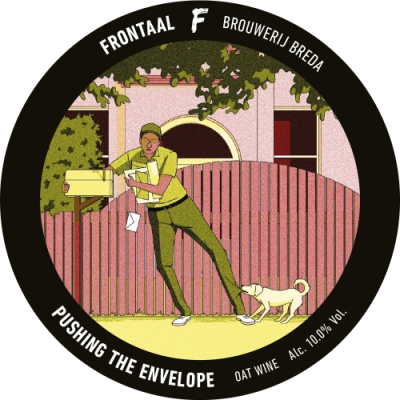 Frontaal Pushing the Envelope logo