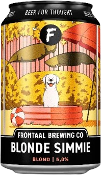 Frontaal Blonde Simmie Blikje