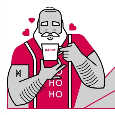 Hooglander Santa's Breakfast