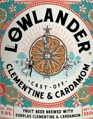 Lowlander Cast-off Clementine & Cardamom logo