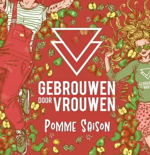 Gebrouwen door Vrouwen - Pomme Saison