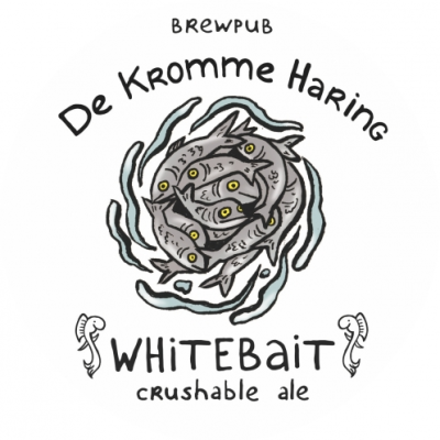 De Kromme Haring Whitebait Logo
