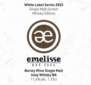 Emelisse White Label 2023 Barley Wine Islay Whisky