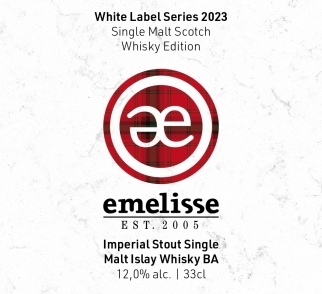 Emelisse White Label 2023 Imperial Stout Islay Whisky