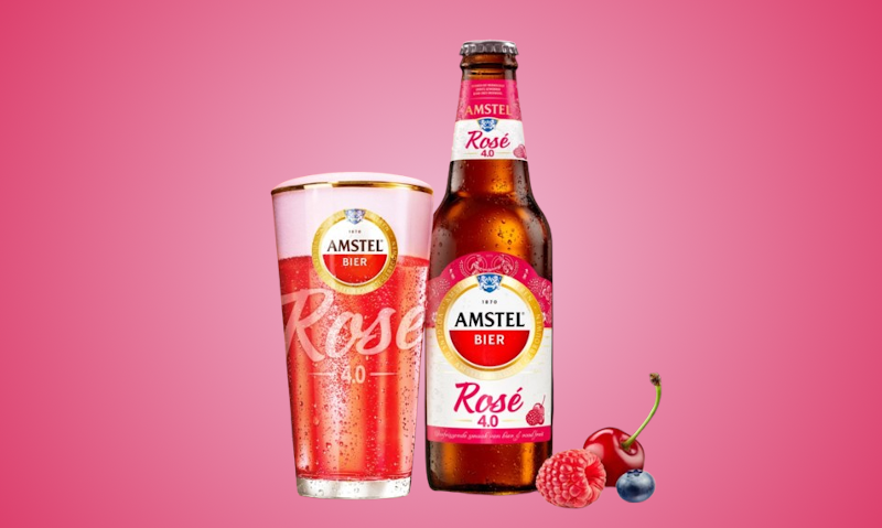Amstel Rose bier