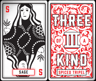 KOMPAAN Three of A Kind Logo