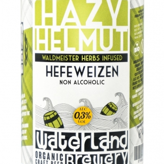 Waterland Hazy Helmut Logo