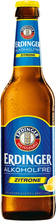 Erdinger Weissbier Alkoholfrei Zitrone
