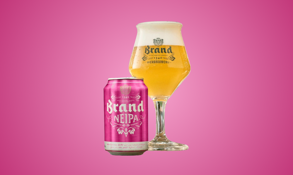 Brand NEIPA bier