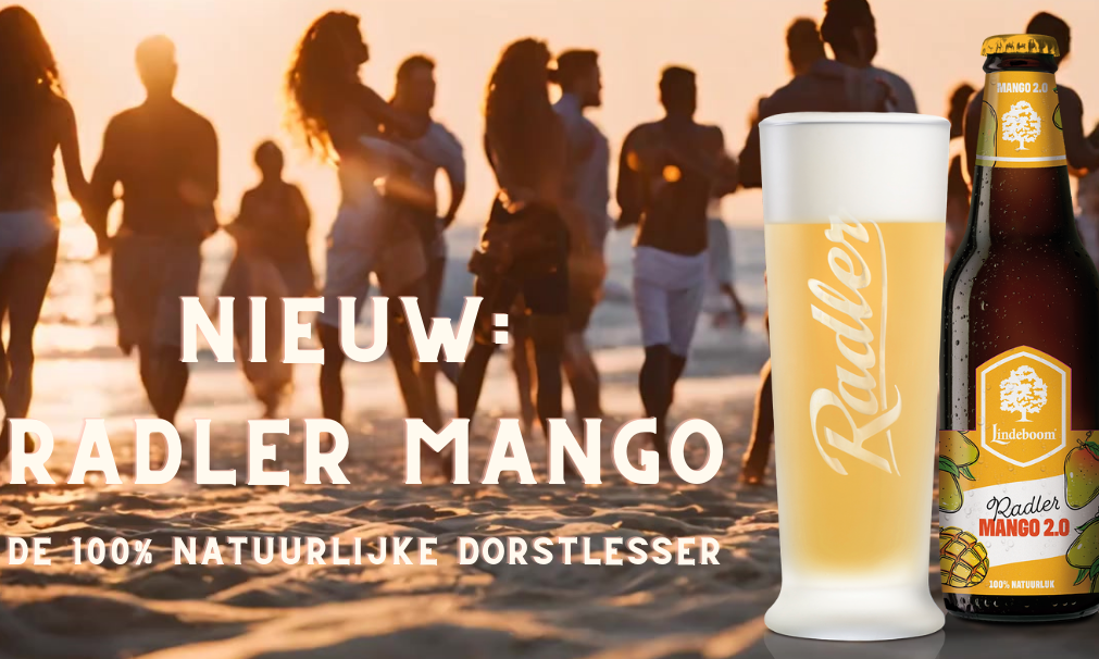 Lindeboom lanceert nieuwe smaak: Lindeboom Radler Mango 2.0