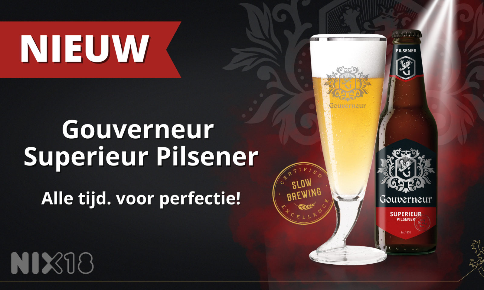 Gouverneur Superieur Pilsener gelanceerd