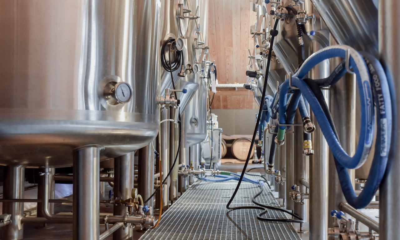 Tanks van Bierbrouwerij De Magistraat