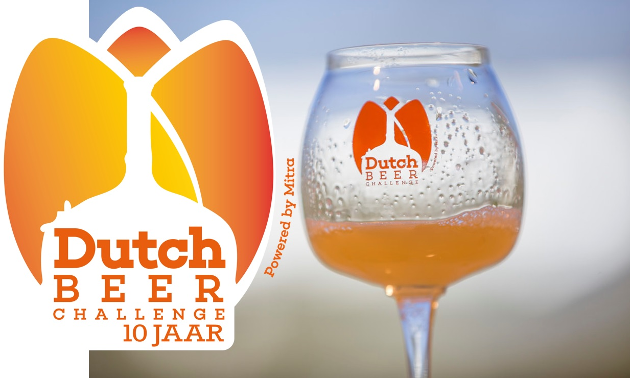 Dutch Beer Challenge logo en proefglas