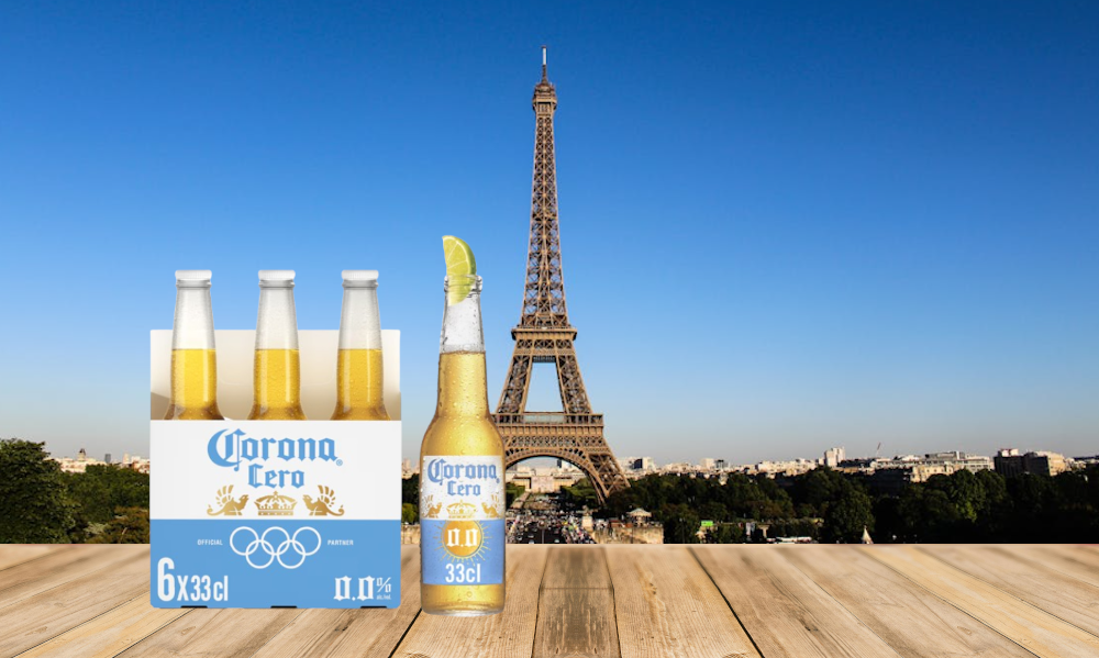 Corona Cero 0.0 officiële biersponsor Olympische Spelen