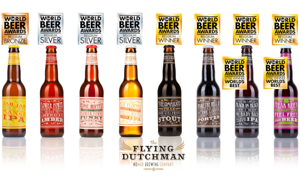 2x Worlds Best voor Flying Dutchman bieren
