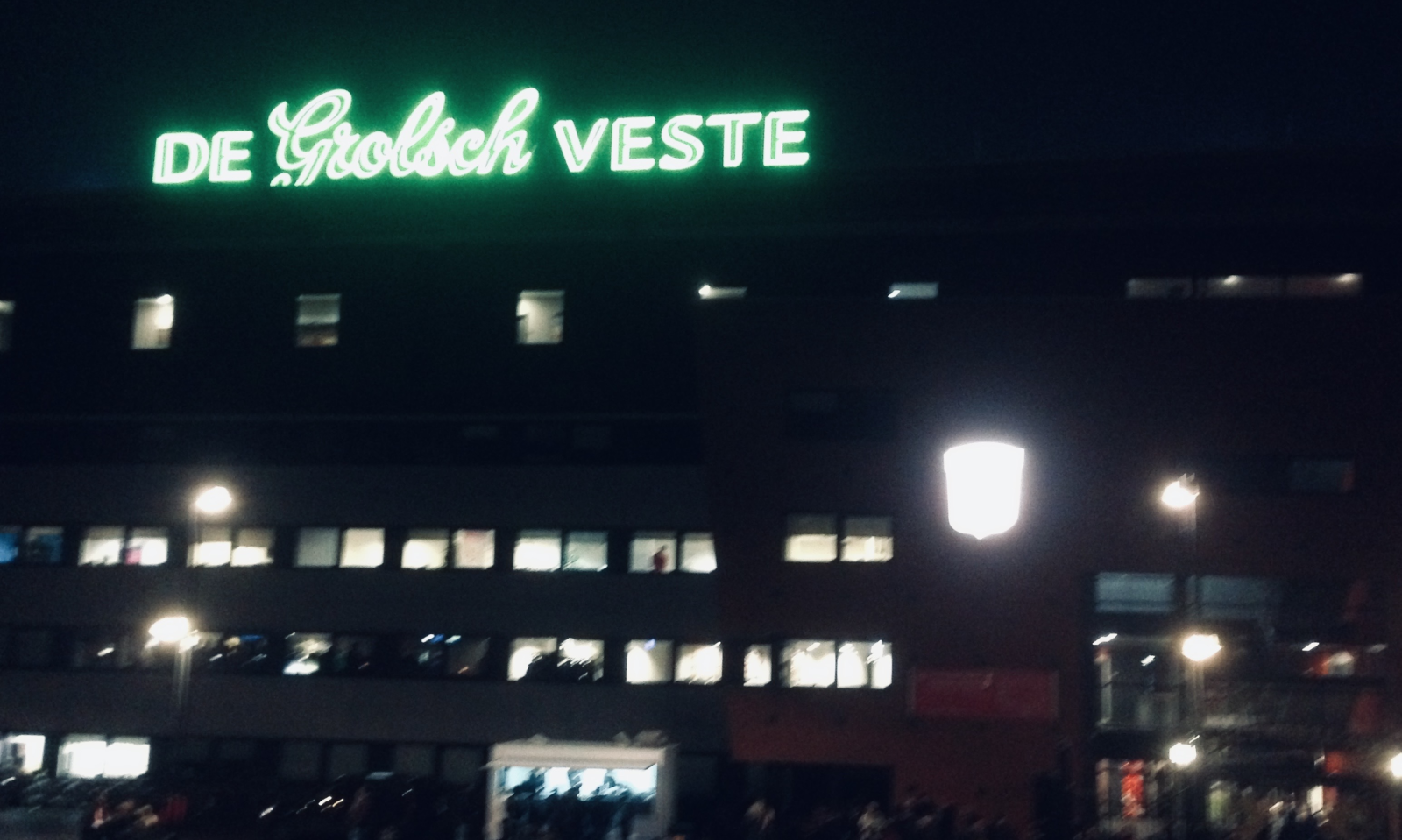 Grolsch Veste by night 