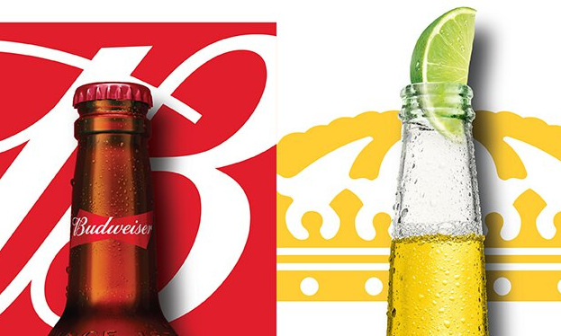 Twee bieren van AB InBev