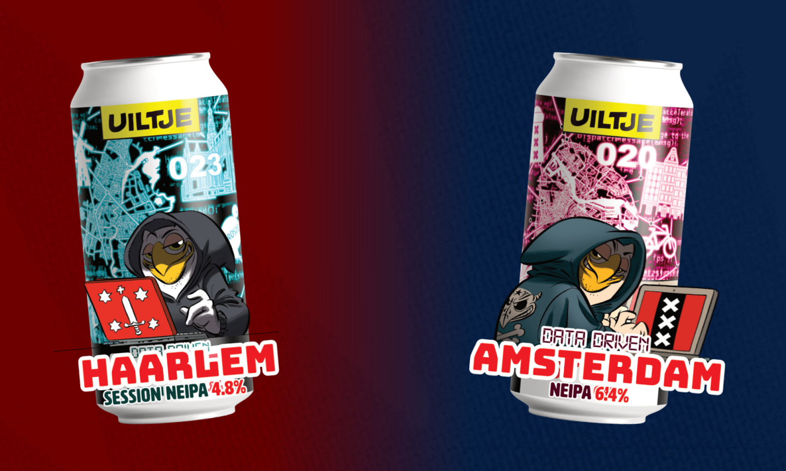 Brouwerij Uiltje en Data Science Lab brouwen 2 datagedreven bieren