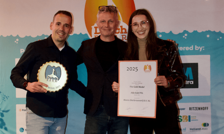 Alfa Edel Pils wint goud op Dutch Beer Challenge 2025