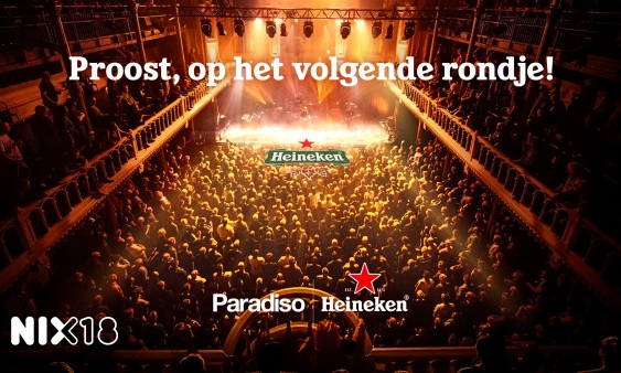 Heineken verlengt samenwerking met Paradiso, Oedipus brouwt bier