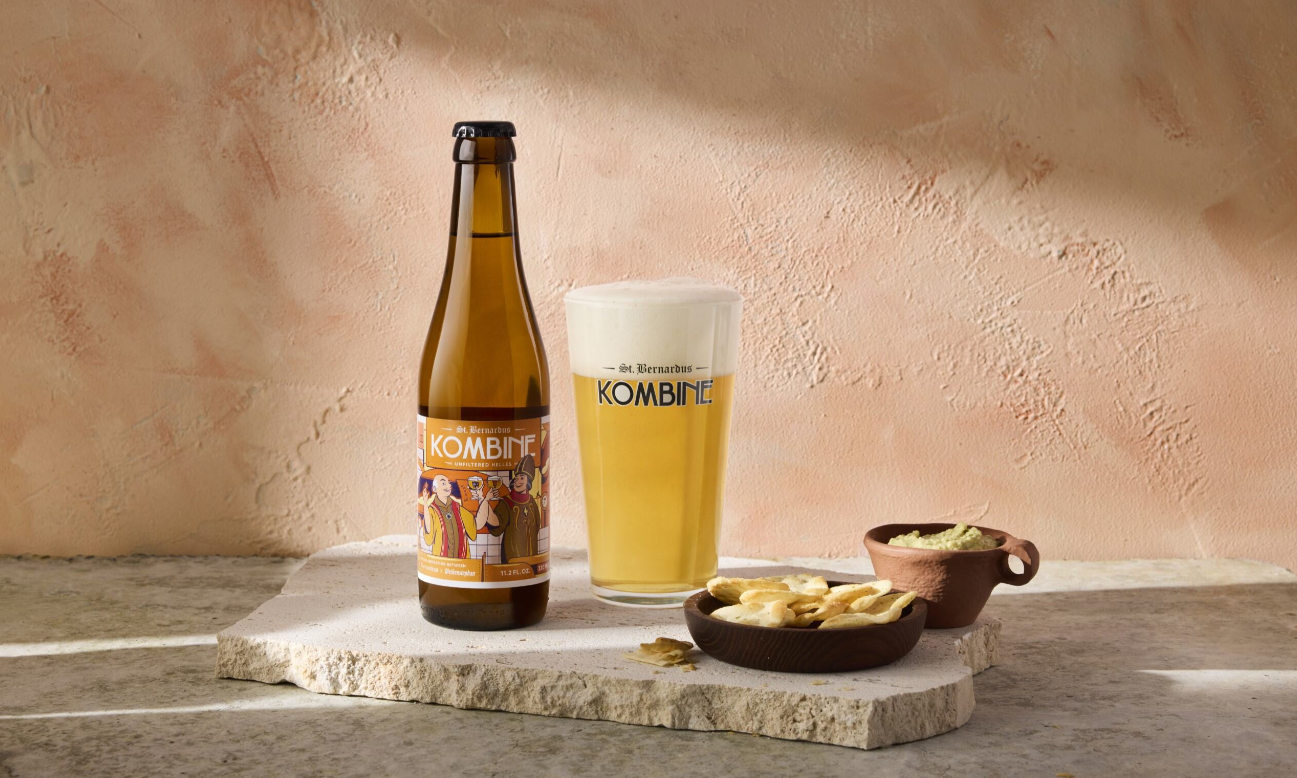 Kombine bier van St. Bernardus en Weihenstephan