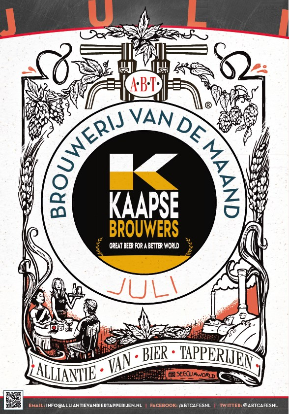 ABT Brouwerij van de maand juli 2025: Kaapse Brouwers