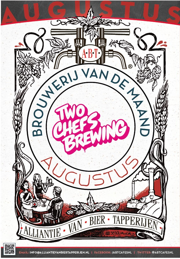 ABT Brouwerij van de maand augustus 2025: Two Chefs Brewing