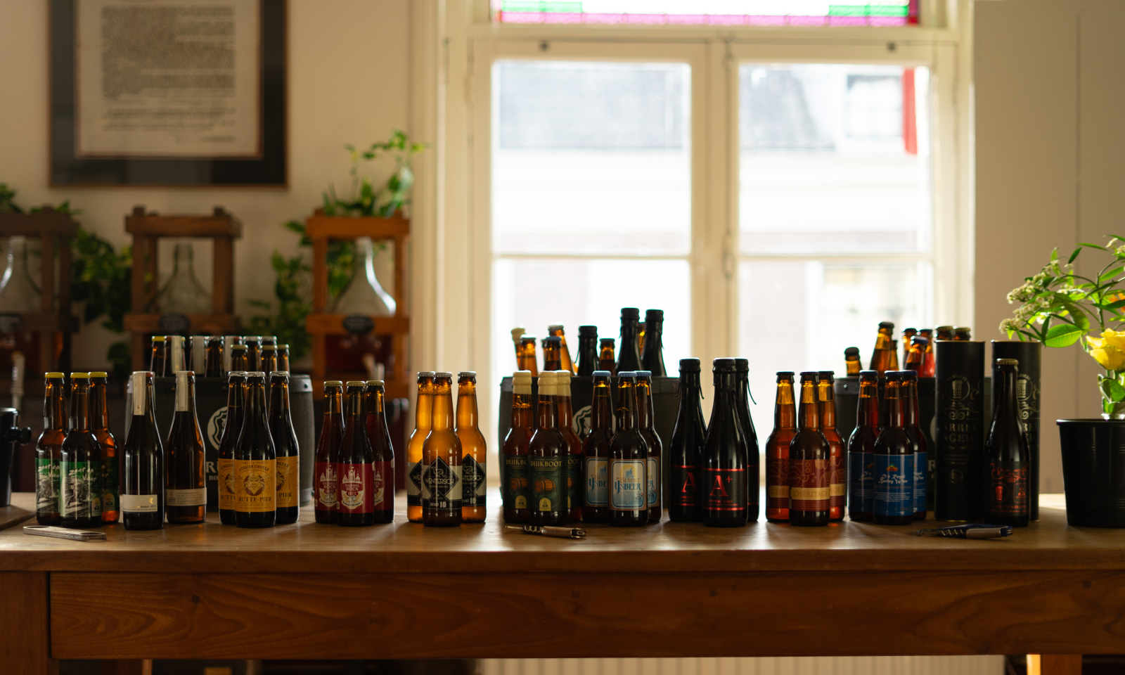 Deelnemende bieren aan de Rutte Rijpend Bier Challenge