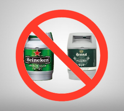 Biertender fusten gaan verdwijnen