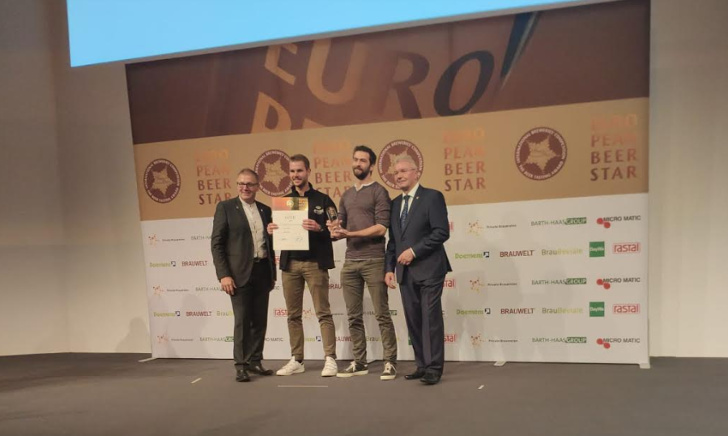 Othmar scoort tijdens European Beer Star