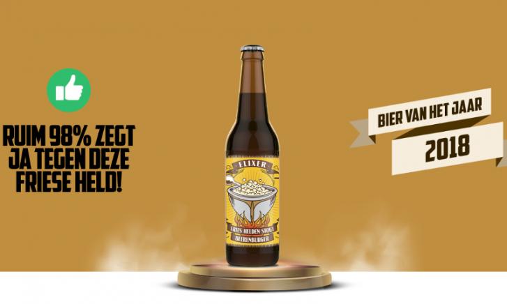 Grutte Pier Elixer is het Mitra bier van het jaar 2018