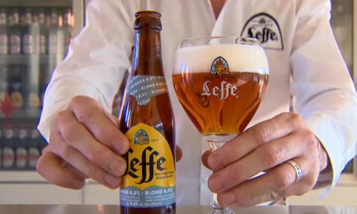 Leffe Blond 00 glas en flesje