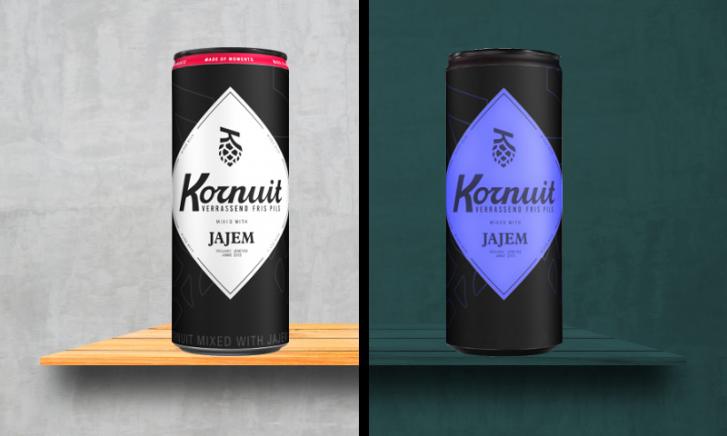 Kornuit JAJEM licht en donker