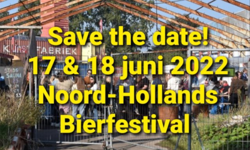 Uitnodiging Noord Hollands Bierfestival