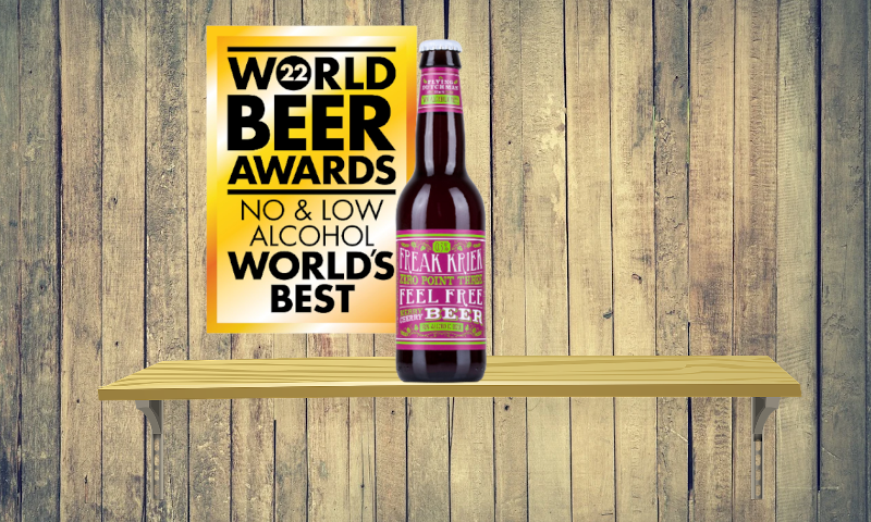 World Beer Awards stempel voor beste alcoholarme bier en het bier dat won van Flying Dutchman