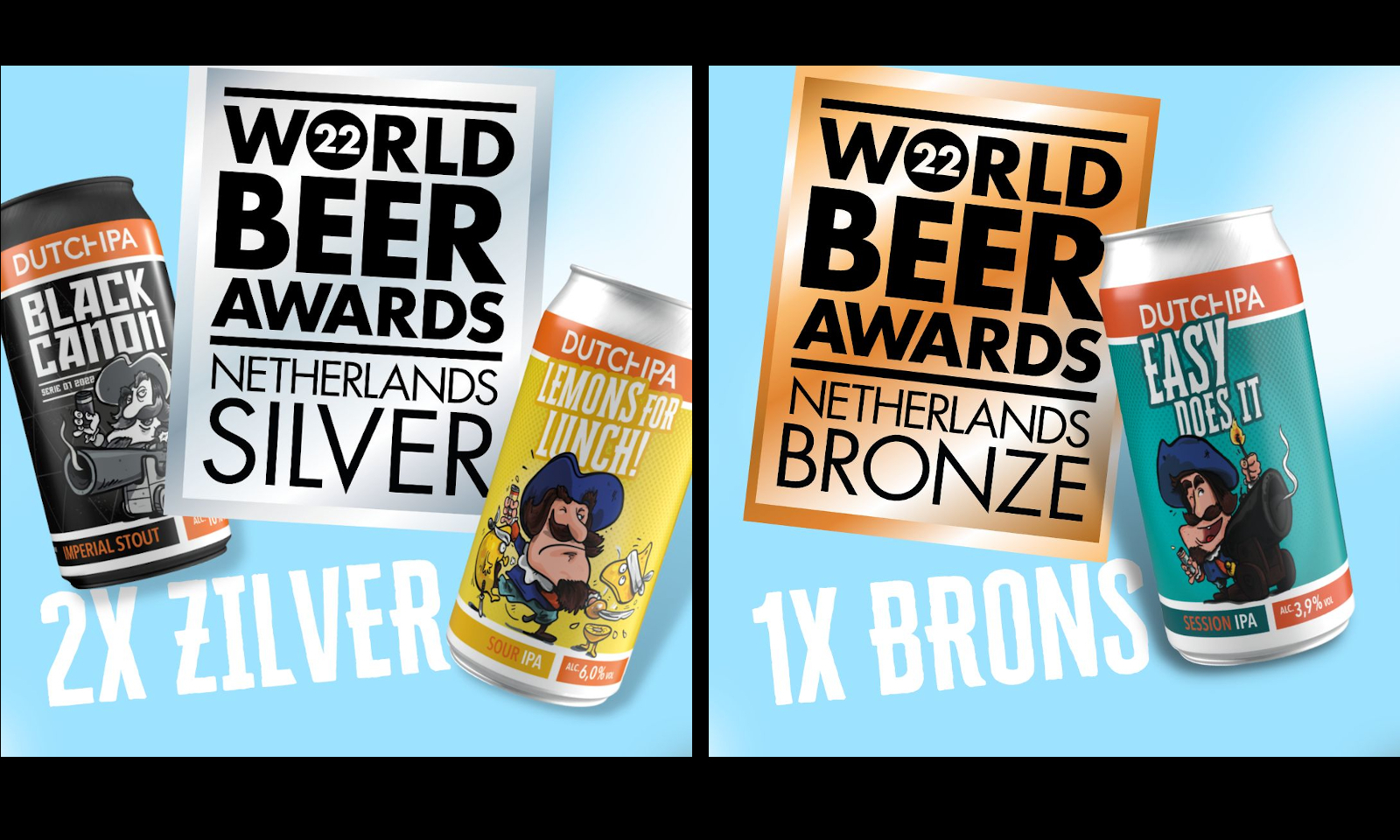 Medailles voor Dutch IPA