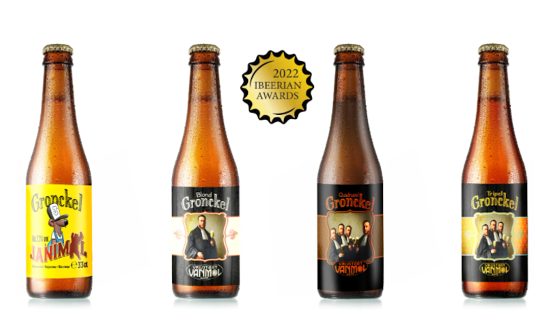 Gronckel bieren winnen prijzen op iBeerian Awards 2022
