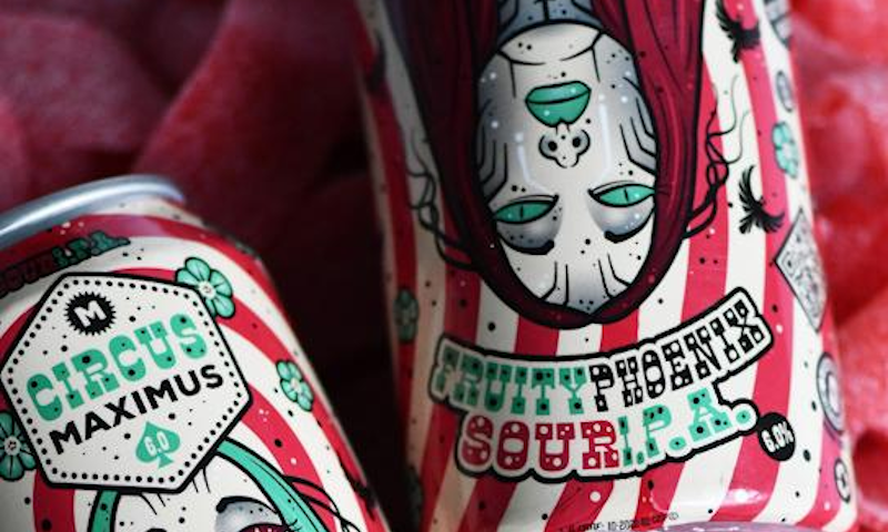 Maximus Fruity Phoenix Sour IPA blikjes