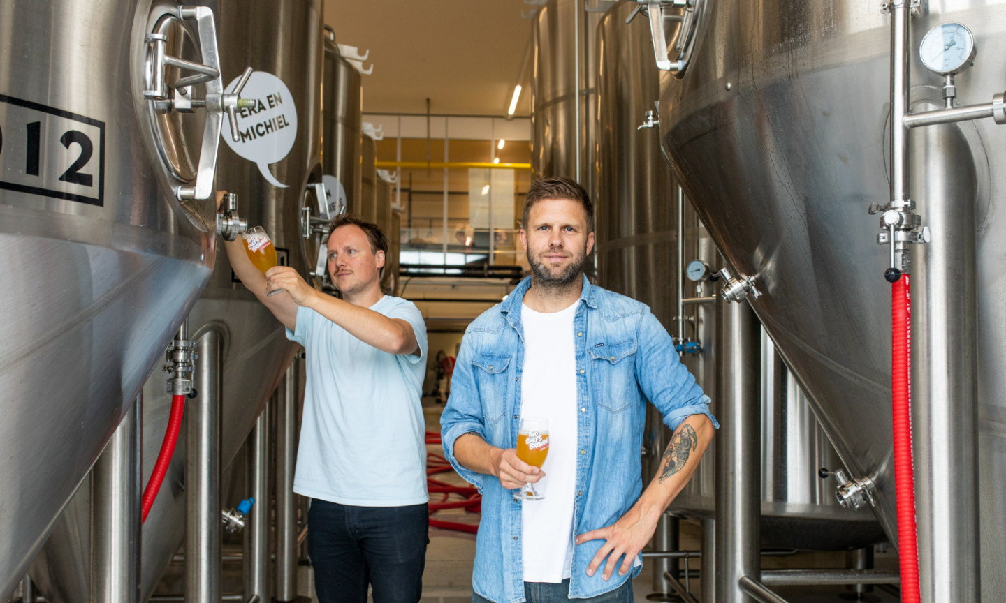 Oprichters van Two Chefs Brewing