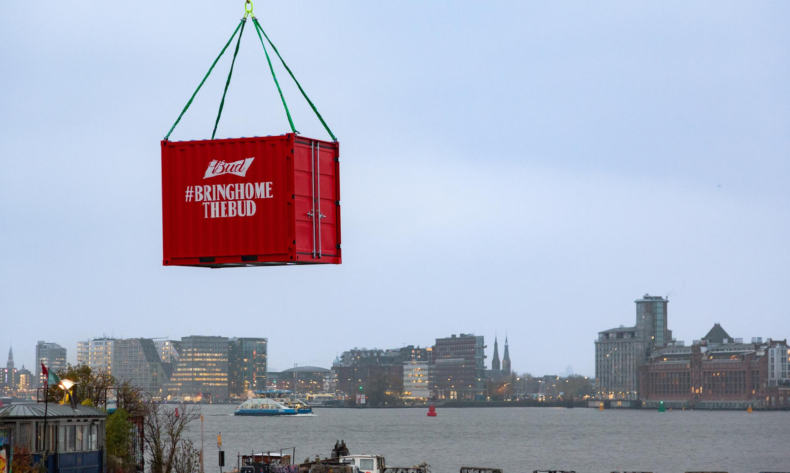 bud container in amsterdam