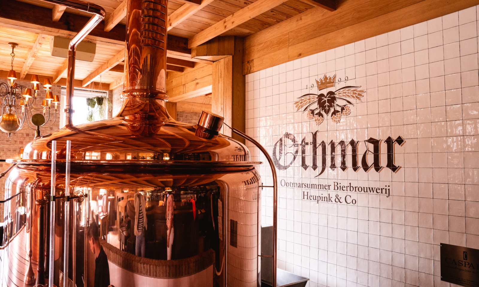 Brouwketel van Othmar Bier in Ootmarsum