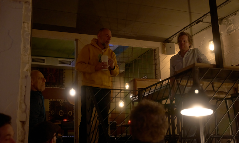 Rutger Groot Wassink bij Proeflokaal De Prael