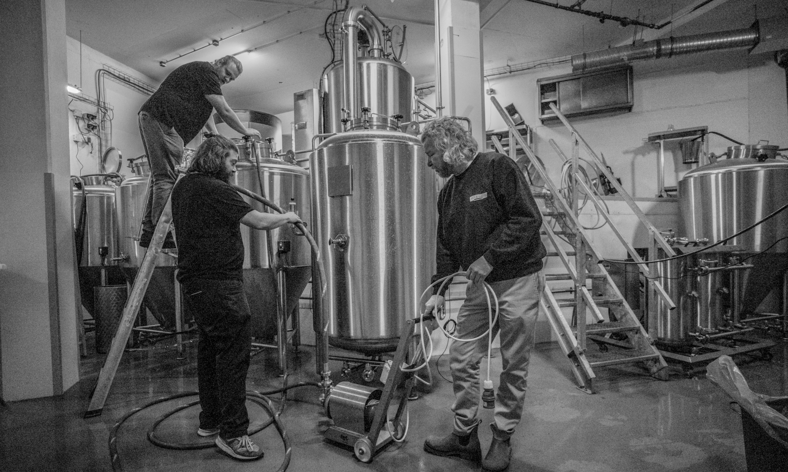 Binnen in de Vet and Lazy Brouwerij