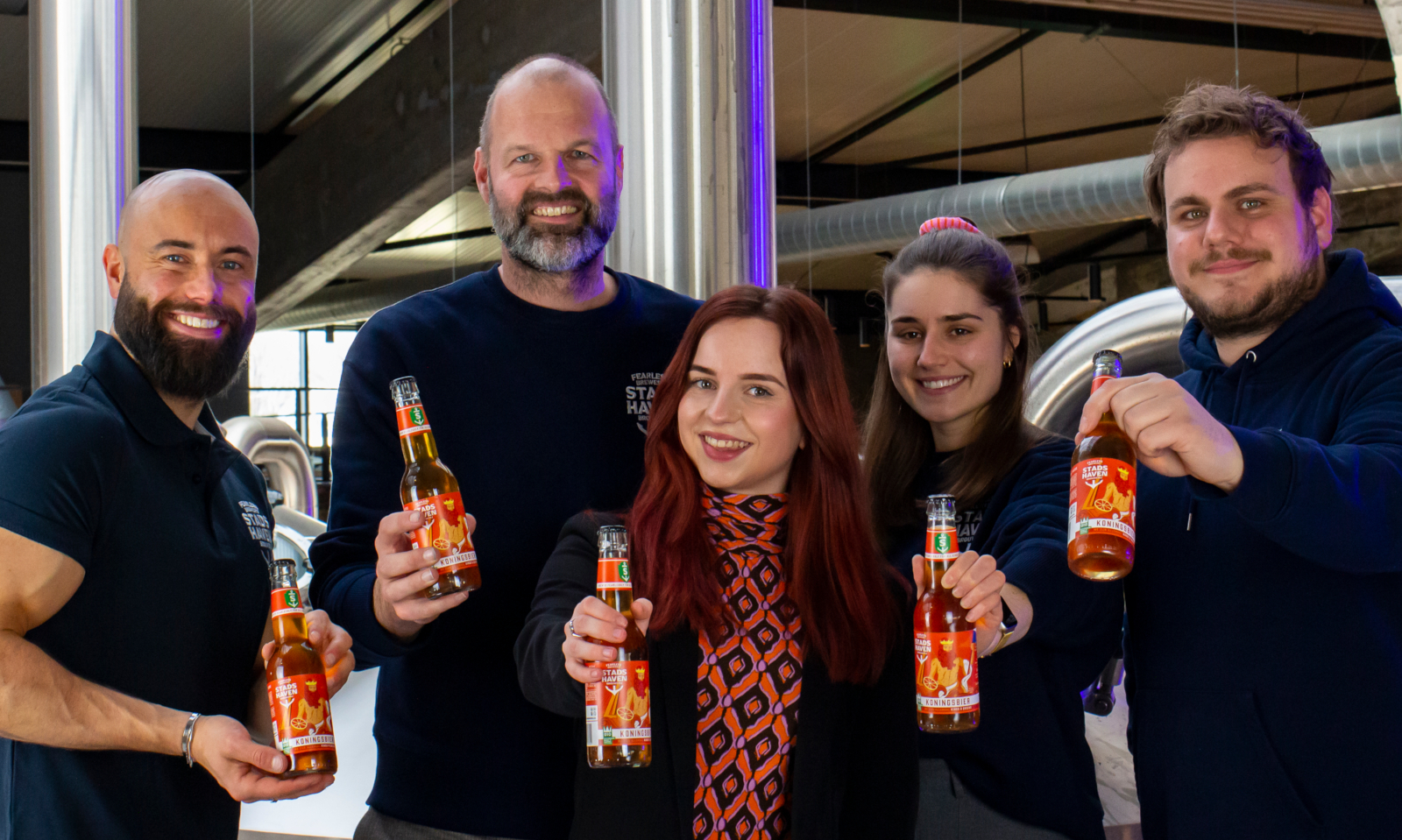 Stadshaven Brouwerij presenteert Koningsbier 2023