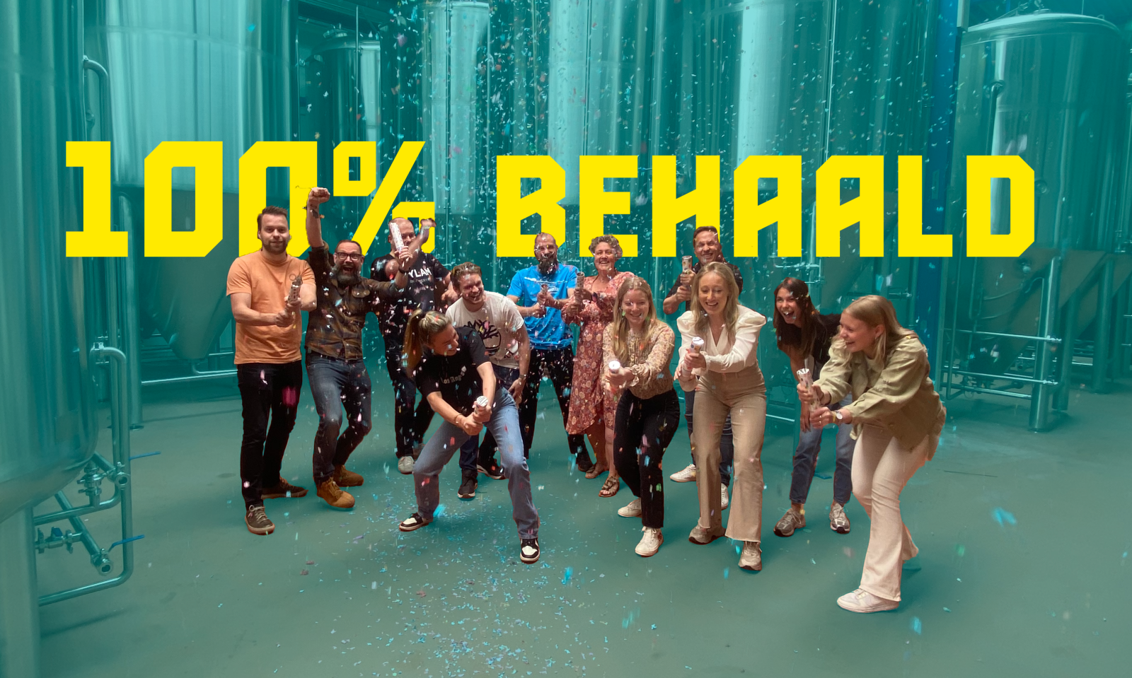 Lighttown Brewers behaalt 100% streefbedrag