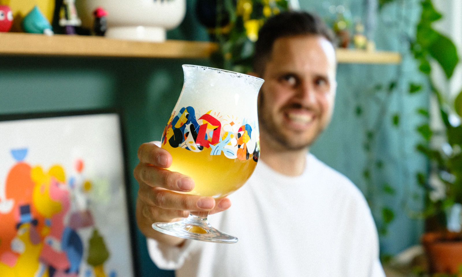 Duvel Designer glas 2023 ontworpen door Hedof