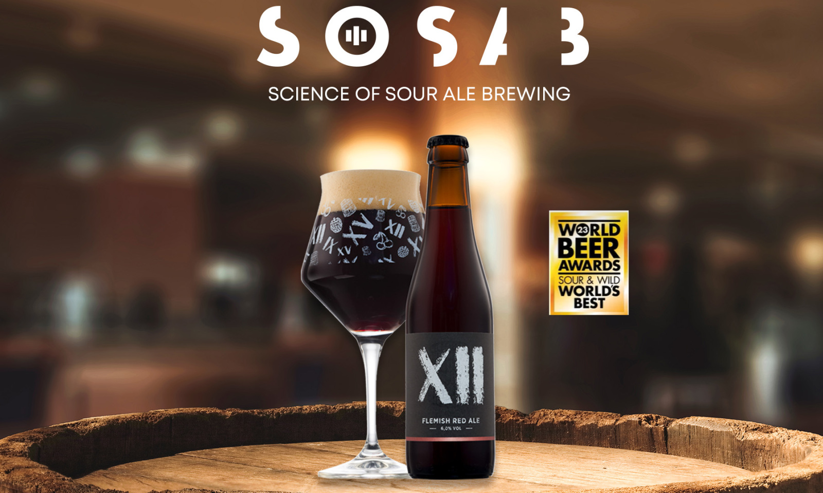 SOSAB Flemish Red Ale wint de hoofdprijs op de World Beer Awards