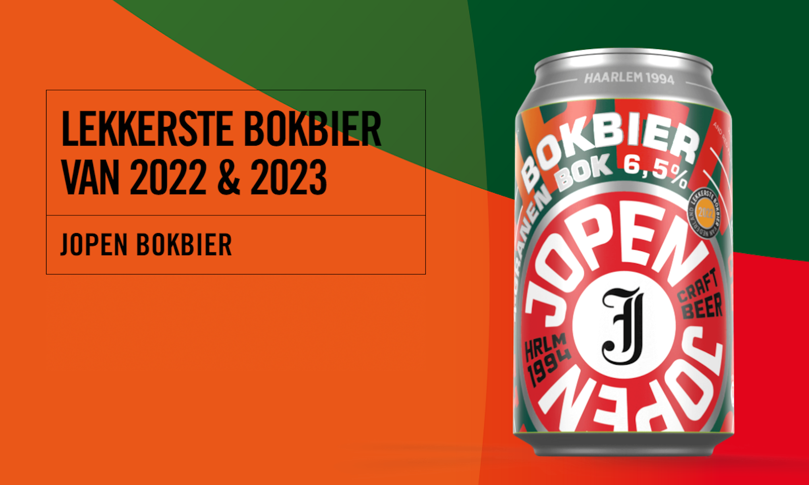 Jopen bokbier opnieuw beste bockbier van Nederland