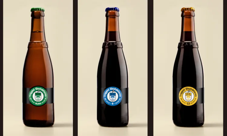 Drie Westvleteren bieren