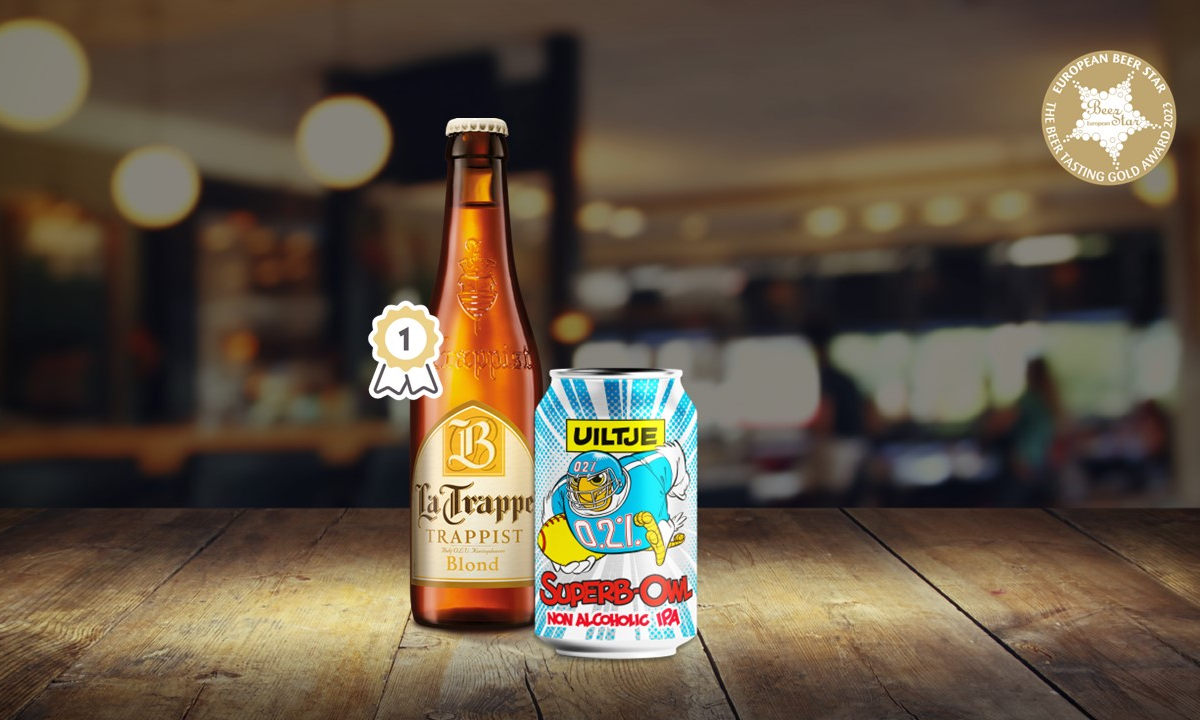 La Trappe Blond en Superb-Owl pakken goud